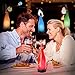 Light Sensor Auto ON-OFF Tabletop or Hanging Wine Bottle Shape LED Light - Indoor Outdoor Decor Accent Lighting Decorative Lantern for Landscaping Patio Deck - GREEN COLOR - Brand Perfect Life Ideas
