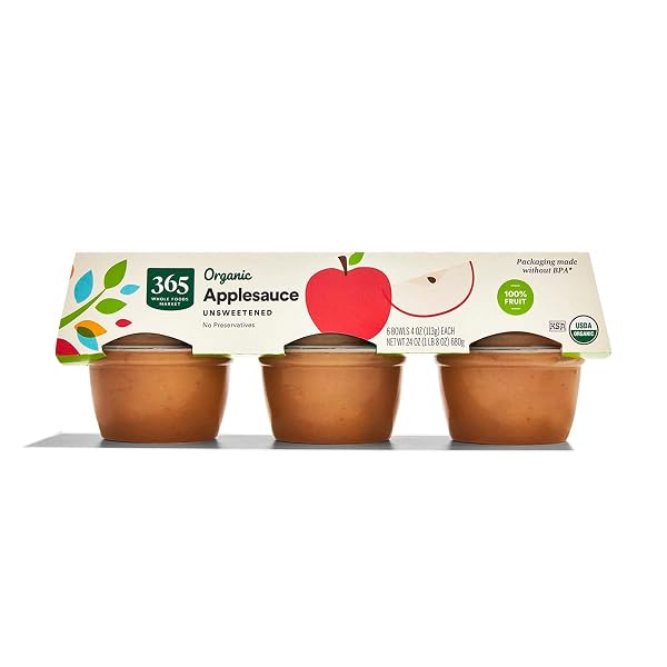 365 BY WHOLE FOODS MARKET, ORGANIC UNSWEETENED APPLE...