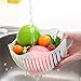Salad Cutter Bowl Vegetable Cutter Bowl 60 Second Salad Maker by Fresh Goods | Vegetable Fruit Salad Maker Fast Fresh Salad Chopper | Save Time & Money While Making Any Salad in 60 Secs or Less!