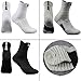 3-Pack Men's Athletic Cushion Quarter Ankle Sock Performance Cotton Compression Sport Basketball Arch Support Socks,Size 6-12
