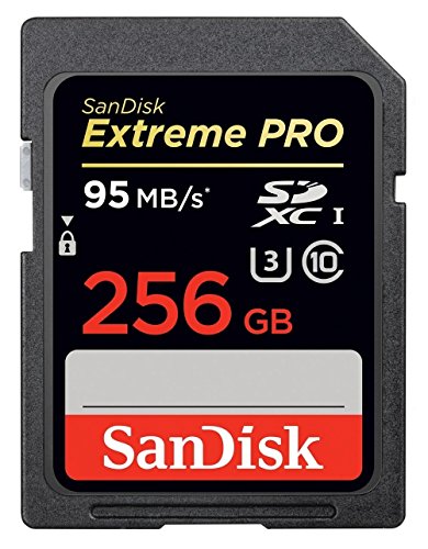 UPC 619659121358, SanDisk 256GB Extreme Pro UHS-I U3 Class 10 SDXC Memory Card