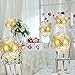 TecUnite Gold Foil Square Table Confetti Sparkle Metallic Confetti for Wedding Party Supplies, 1.76 oz