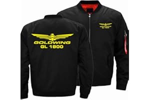 Men's Pilot Aviator Jacket Cotton/Heavyweight Gol-d.w_ing Slim Stand Collar Windbreaker Winter Warm Sport Baseball Coat