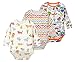 Sunnysame Baby Bodysuit Snap Cotton Long-sleeve 3-Pack