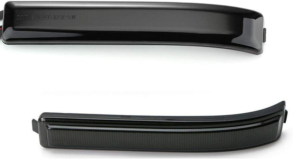 Dynamic Indicator Rearview Mirror Light for F-ord Raptor Pickup F150 2009-2014 or Raptor 2010-2014 L Size (Black)