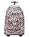 Jansport Driver 8 Core Series Wheeled Backpack (One Size, CORAL SPARKLE PRETTY POSEY)