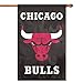 Party Animal NBA Chicago Bulls Applique Banner Flag - Indoor/Outdoor Flag, Team Color, 44