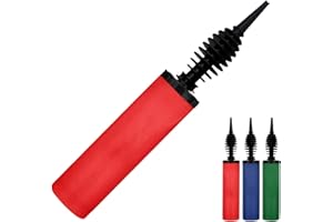 RMTech Balloon Pump, Inflator for Balloons, Toy Blower, Foil and Confetti Professional Pumper, Dual Action Hand Air Pump for Balloons.