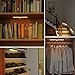2 Pack Wireless Motion Sensor Night Light SHERRY Under Cabinet Closet LED Lighting Rechargeable Battery Powered Magnetic Strip Lights Stick-on Anywhere Design (Warm White)