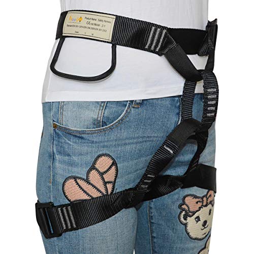 Heejo Climbing Harness Professional Mountaineering Rock Climbing Harness,Rappelling Safety Harness - Work Safety Belt