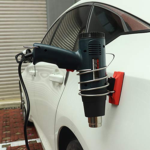 Gomake Heat Gun Holder with Safety Cap and Scratch Less Felt Base for Vinyl Wrap Heater