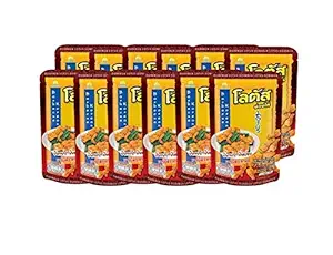 Lotus Biscuits ,Snacks Chicken Legs Korean BBQ Thai Style Snack Crispy and tasty 18 g. (pack of 12)