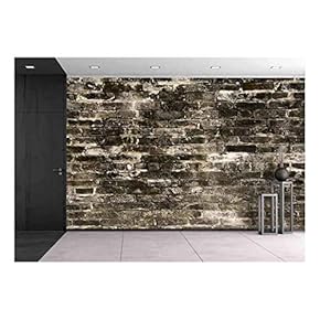 Brick Texture - Removable Wall Mural | Self-Adhesive Large Wallpaper - 66x96 inches