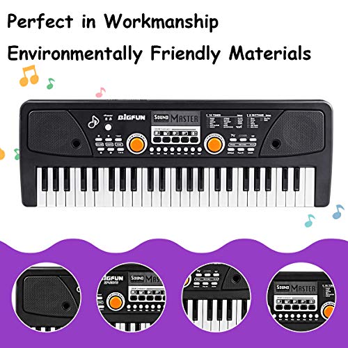 4 RenFox+Keyboard+Portable+Electronic+Microphone