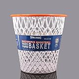 Spalding Basketball Net Crunch Time Nba Design Wastebasket White One Size
