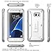 SUPCASE Unicorn Beetle Pro Series Case Designed for Galaxy S7 Edge, Full-Body Rugged Holster Case Without Built-in Screen Protector for Samsung Galaxy S7 Edge (2016 Release) (White/Gray)