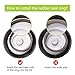 MIU COLOR Vacuum Insulated Stainless Steel Cooking Food Jar Braised Beaker, 20 Ounce Snack Dessert Ice Cream Storage Container Thermos Flask, Matte Black