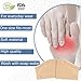 Ball of Foot Cushions (2PCS) – Metatarsal Pads Forefoot Pads – Metatarsal Cushion Mortons Neuroma – Metatarsal Foot Pads – Gel Foot Cushion – Mortons Neuroma Callus Metatarsal – Forefoot Cushioningthumb 2