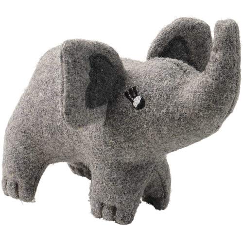HUNTER Eiby Elephant Dog Toy, Grey, 19 cm