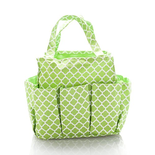 Small Garden Tote Bag, Utility Bags for Gardening, Car Totes, Organization, (Green) - Thumbnail 6