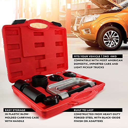 ABN Ball Joint Press Tool Set 10Pc Ball Joint Remover Tool Ball Joint