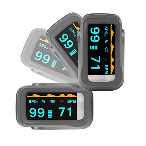 SpO2 Fingertip Pulse Oximeter Oximetry Blood Oxygen Saturation Monitor