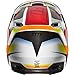 Fox Racing V1 Motif Youth Boys Off-Road Motorcycle Helmet - Red/White / Large