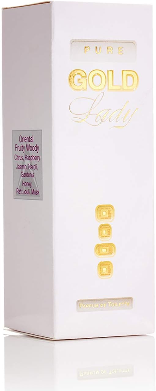 UTC Pure Gold Lady - Fragrance for Women - 55ml Parfum de Toilette by Milton-Lloyd, 55 ml (Pack of 1) - Image 4