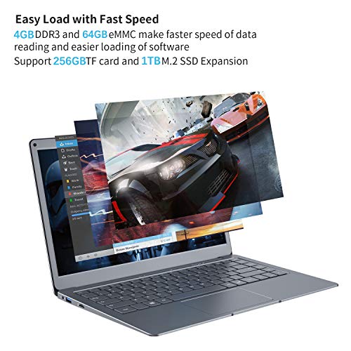 Jumper-Laptop-with-Microsoft-Office-365-133-inches-FHD-Computer-PC-4GB-RAM-64GB-eMMC-Intel-Celeron-CPU-Windows-10-Dual-band-WiFi-USB30-Support-256GB-TF-card-and-1TB-SSD-Expansion