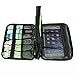 BUBM Universal Electronics Accessories Case Cable organizer Travel Organizer Cord Management Bag Double Layer Black
