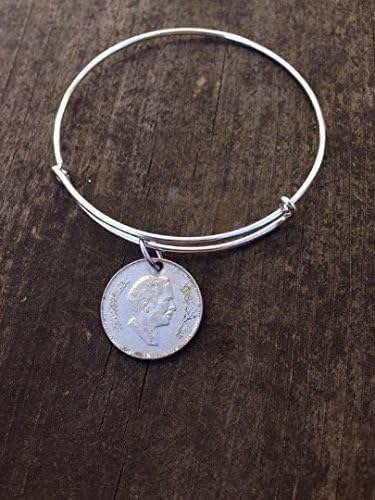 Jordan 25 fils expandable style wire bangle bracelet