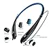 Bluetooth Headphones Wireless Neckband Headset Stereo Noise Cancelling Earbuds HV-930 V4.1 Stereo Earphones (Black- Blue)