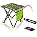 Small Folding Stool Portable, Mini Step Slacker Stool Camping Folding Chairs Outdoor, Lightwight Waterproof Collapsible Camp, Perfect for Fishing Traveling Hiking Beach Garden BBQ, Camouflage Green