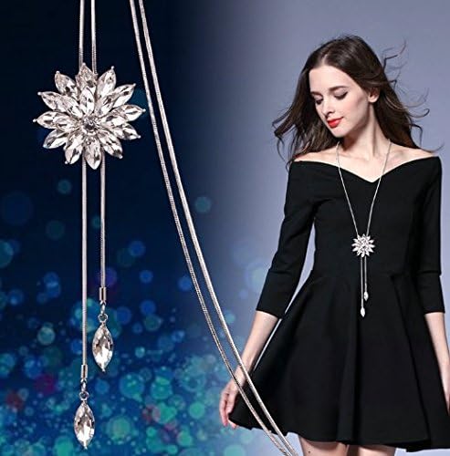 Women's Pendant Charm Link Chain Sweaters Necklace mujer Jewelry Gifts