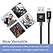 iPhone Cable,Aonsen 3Pack 10FT Charging Cord Nylon Braided - USB Lightning Cable Charger for iPhone 7,SE,5,5s,6,6s,6 Plus,iPad Air,Mini,iPod(Black)