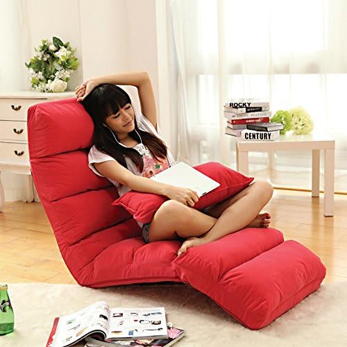 Armchairs ZHANGRONG Creative Leisure Single Double Lounger Chair Foldaway Sofa Bed Lazy Sofa (Color Optional) -Applicable to indoor and outdoor (Color : B)