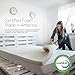 Red Nomad - King Size 3 Inch Thick, Ultra Premium Visco Elastic Memory Foam Mattress Pad Bed Topper - Made in the USA