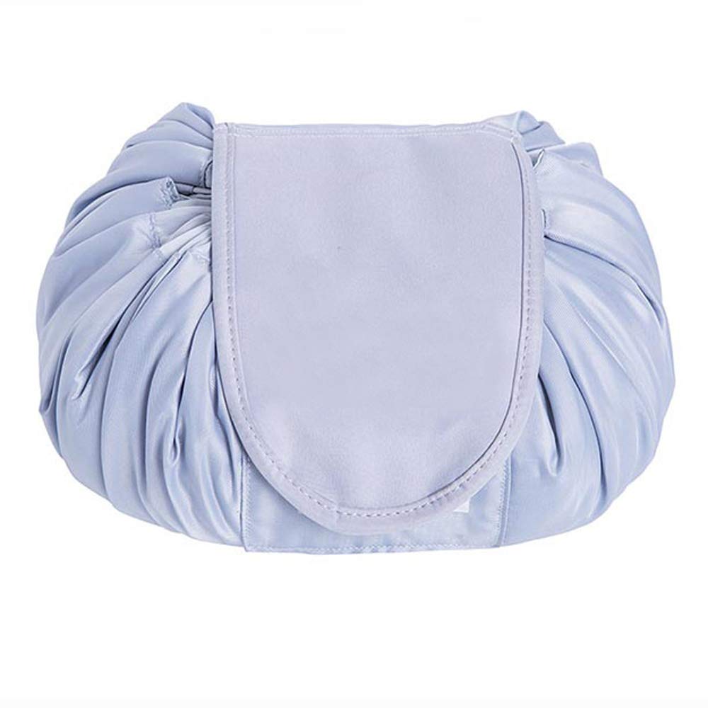 BroKayfahalukCosmetic Makeup Toiletry Multifunction Storage Portable Quick Pack Waterproof Travel Bag (Gray)