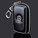 Leather Car Key Case Remote Control package Auto Key Chains (benz)