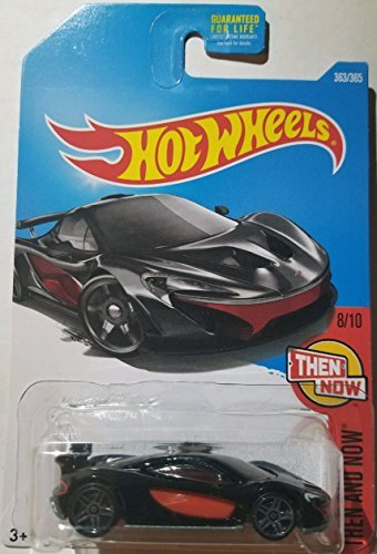 Hot Wheels 2017 Then and Now McLaren P1 363/365, Black