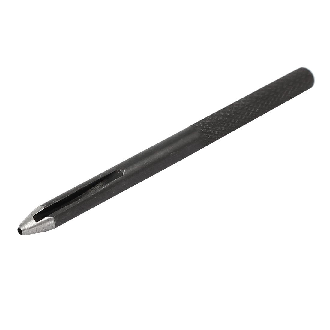 Sourcingmap 1mm Dia Metal Knurled Shank Hollow Hole Punch for Leather Gasket Strap