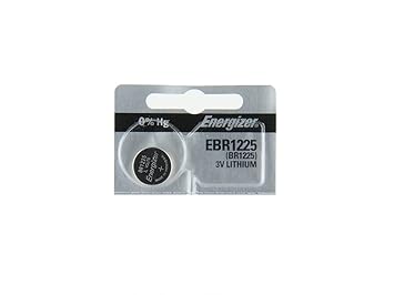 Amazon.com : Energizer EBR1225 (BR1225, CR1225) Lithium Coin Cell, On Tear Strip (Pack of 5) : Beauty