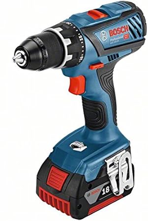 Bosch Professional Akku Bohrschrauber GSR 18V-28 (2x 5,0 Ah Akku, 18 Volt, Drehmoment max.: 63 Nm, in L-BOXX)
