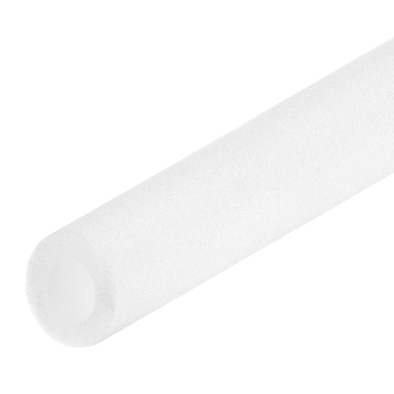 Rebower 1pcs Pipe Insulation Foam Tube 30x50mm 3ft Heat Preservation Foam Pipe [for Copper Water Pipe Freeze Protection] - White