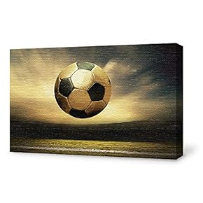 Canvas Wall Art Sports Pictures Home Wall Decorations for Bedroom Living Room Paintings Canvas Prints Framed - 12x18 inches
