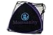 Momsanity Triangle Core Sliders Set - Two-Sided Exercise Sliders for Varied Floor Types + Free Slider Workout Videos and Nylon Carrying Bag