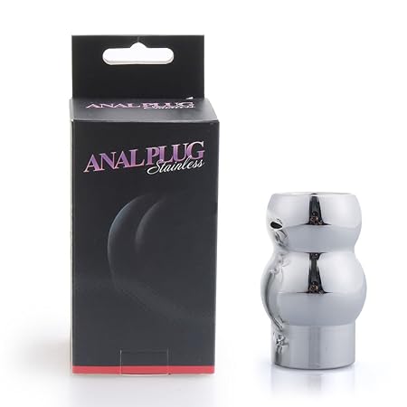 elegantstunning Aluminiumlegierung Metall Hohl Anal Tunnel Plug Klistier Vaginal Saubere Kopf Pussy Butt Plug Expansion Stimu