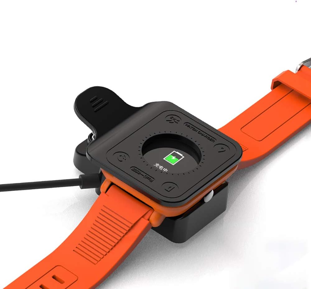 for Amazfit Bip Charger SIKAI Replacement Portable Magnetic Cradle Charging Dock for Xiaomi Huami Amazfit Bip Smart Watch Charging Dock with Micro USB Cable (Clip Charger)