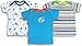 Spencer's Boys Variety 3 Pack Lap Shoulder Shirts- Whales- 18M