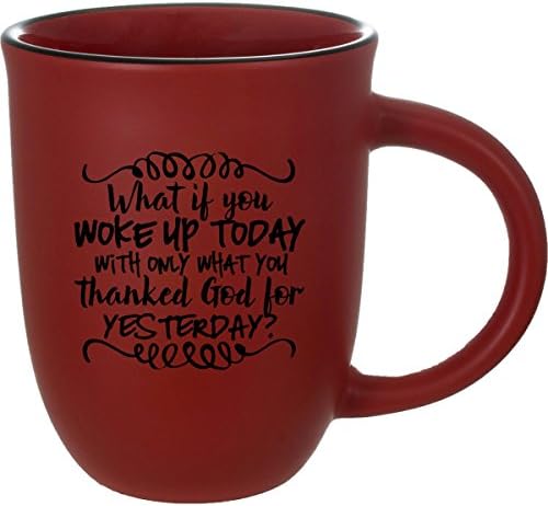 What If You Woke Up 14 ounce Designer Ceramic Mug